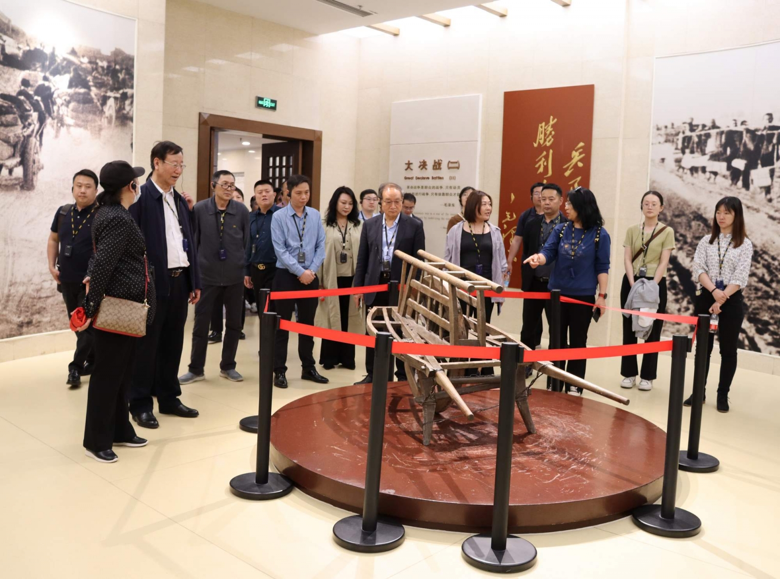 京津冀晋鲁豫物流行业协会走进西柏坡 京津冀晋鲁豫物流行业协会走进西柏坡