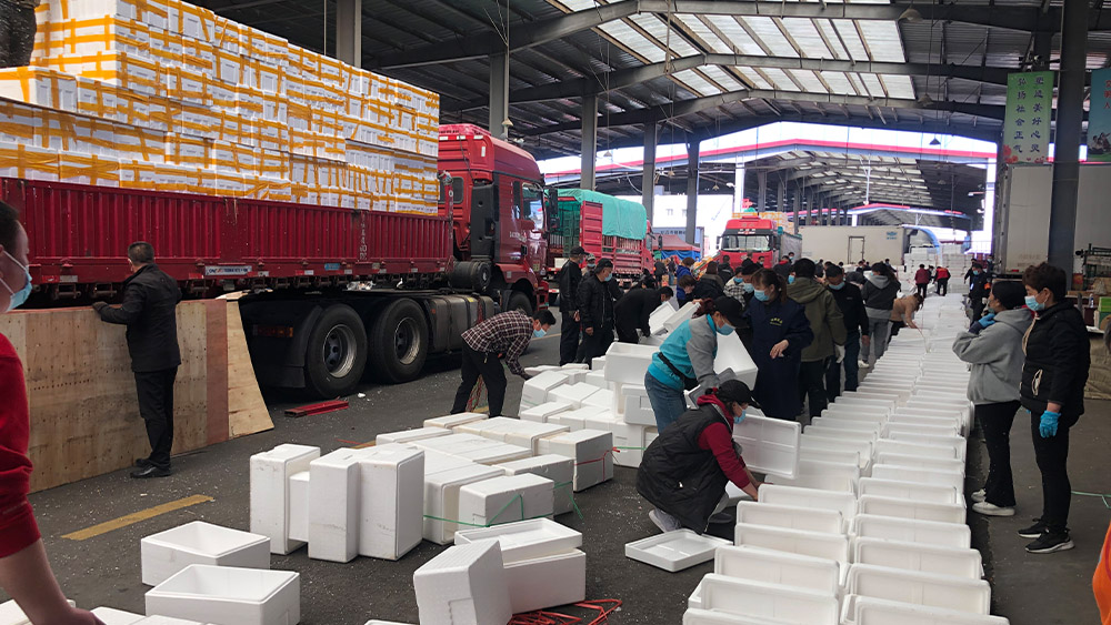 同心抗疫  共克时艰  米优最新版本助力驰援吉林蔬菜保供