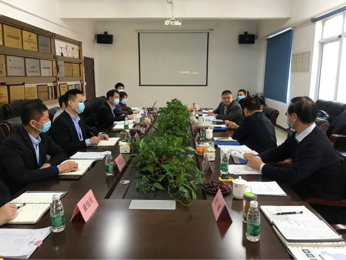 中物联副会长兼秘书长崔忠付赴廊坊调研考察